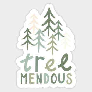 Treemendous Sticker